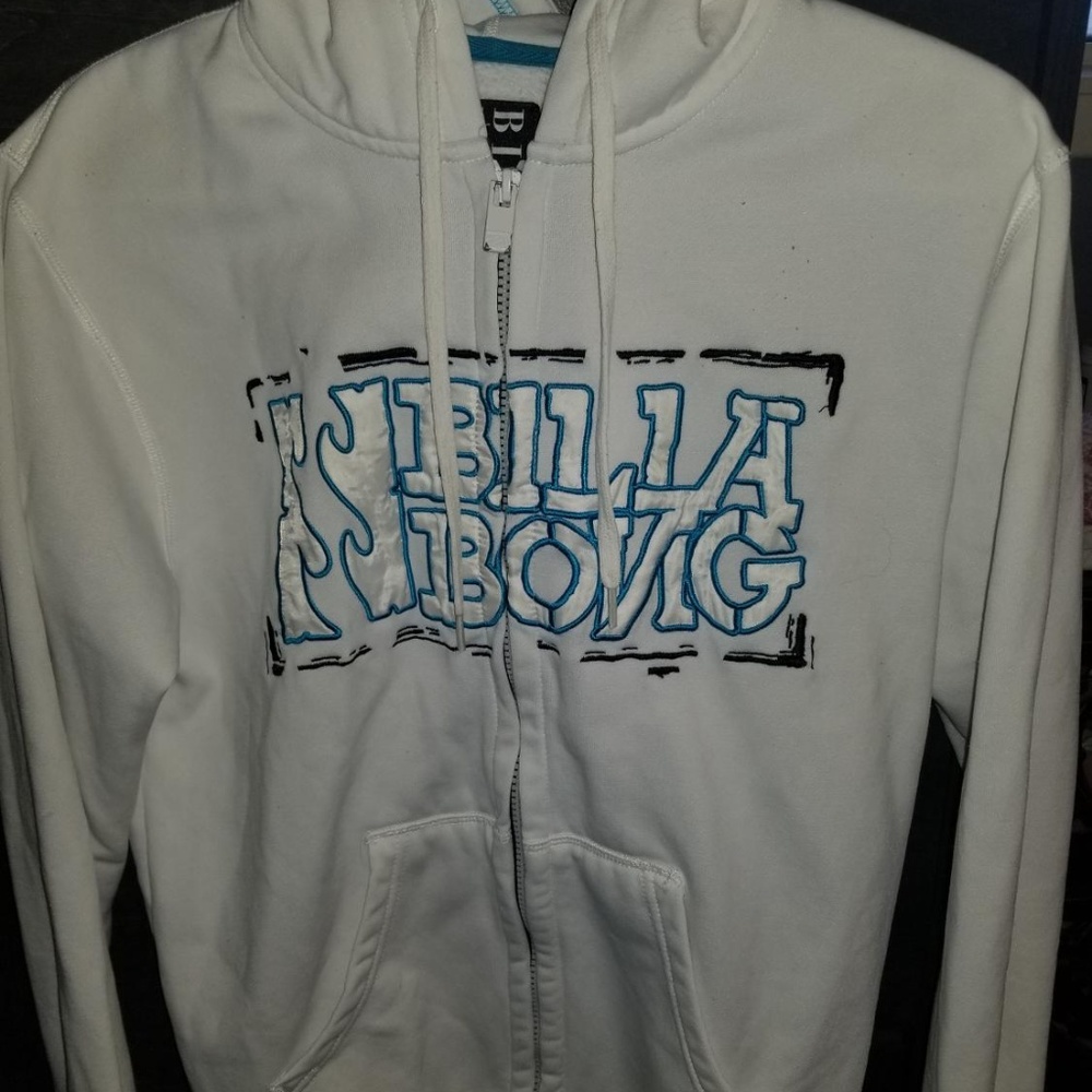 LIKE NEW CONDTION (M) BILLABONG ZIP UP HOODIE